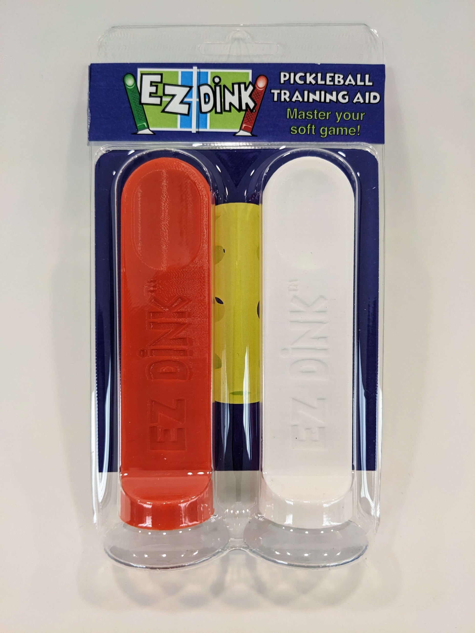 EZ Dink Pickleball Training Aid purple white and red